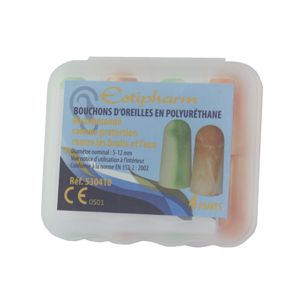 Estipharm Inserti auricolari in poliuretano X 4