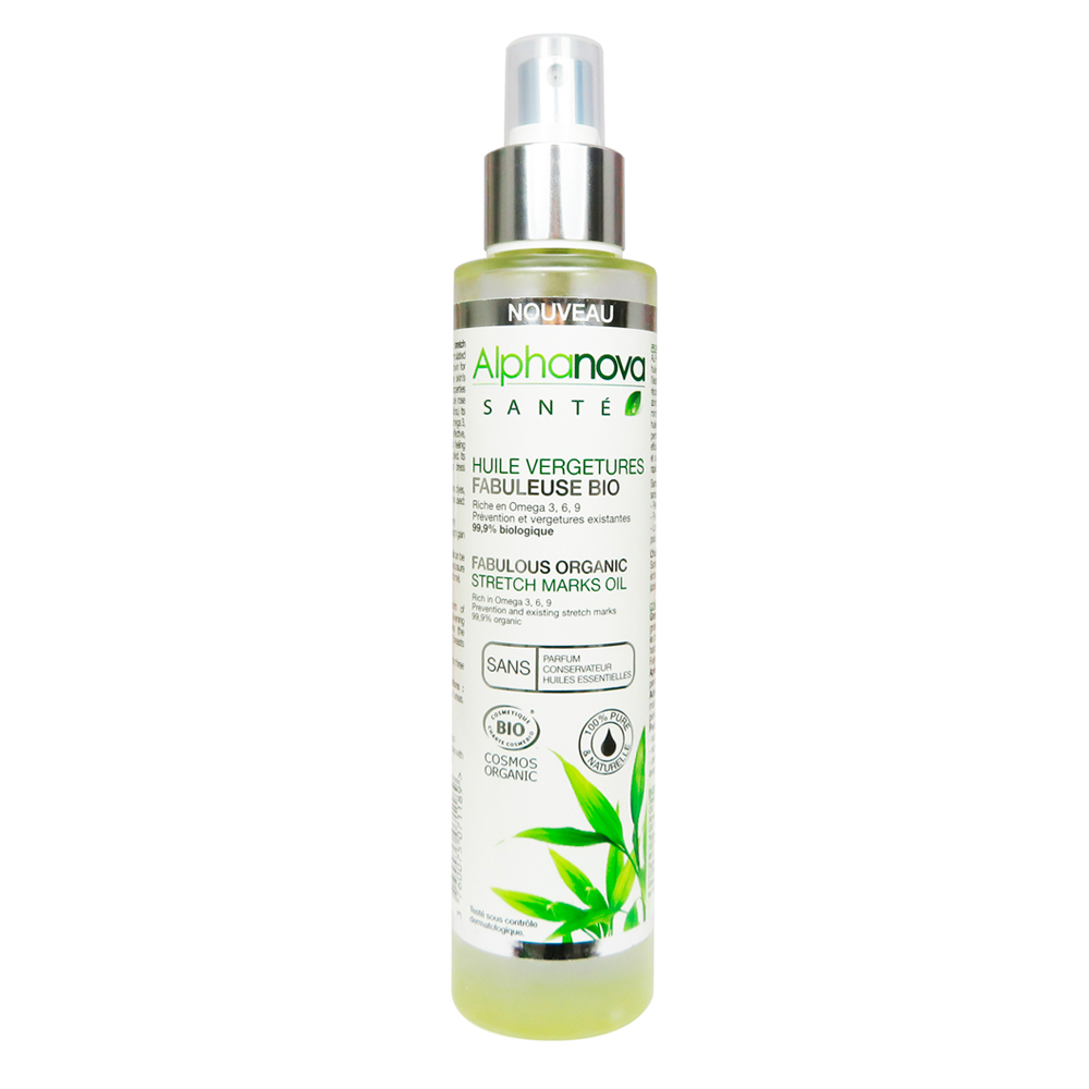Alphanova Organic Mum Olio anti-smagliature biologico Fabuleuse 100ml