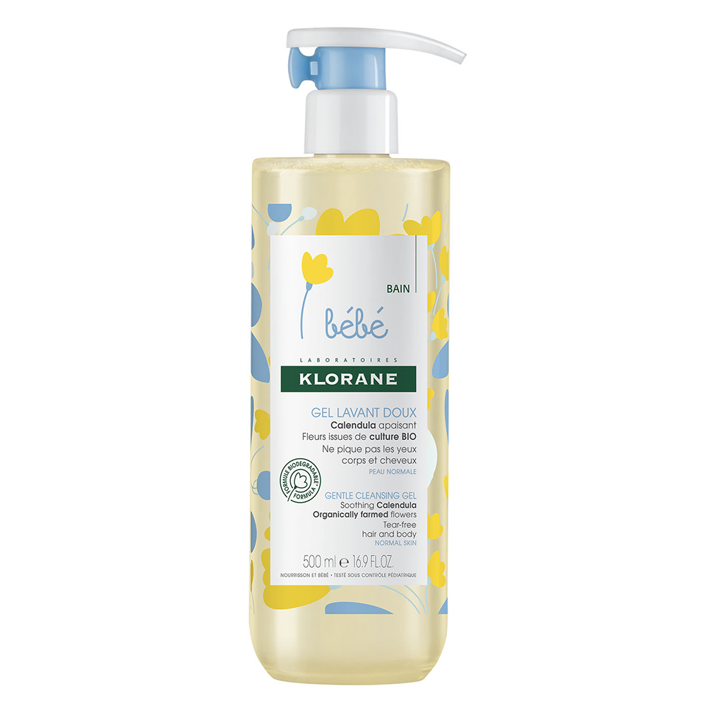 Klorane Neonato Gel Detergente Delicato 500ml
