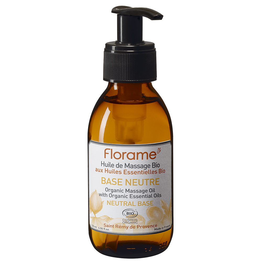 Florame Olio per massaggio Base neutra bio 120 ml