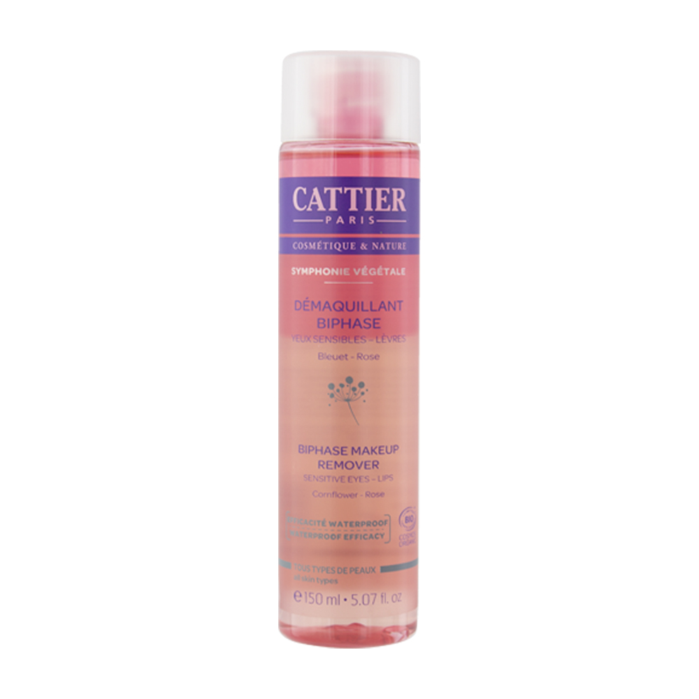 Cattier Symphonie Végétale Struccante Bifasico Bio Occhi e Labbra 150ml