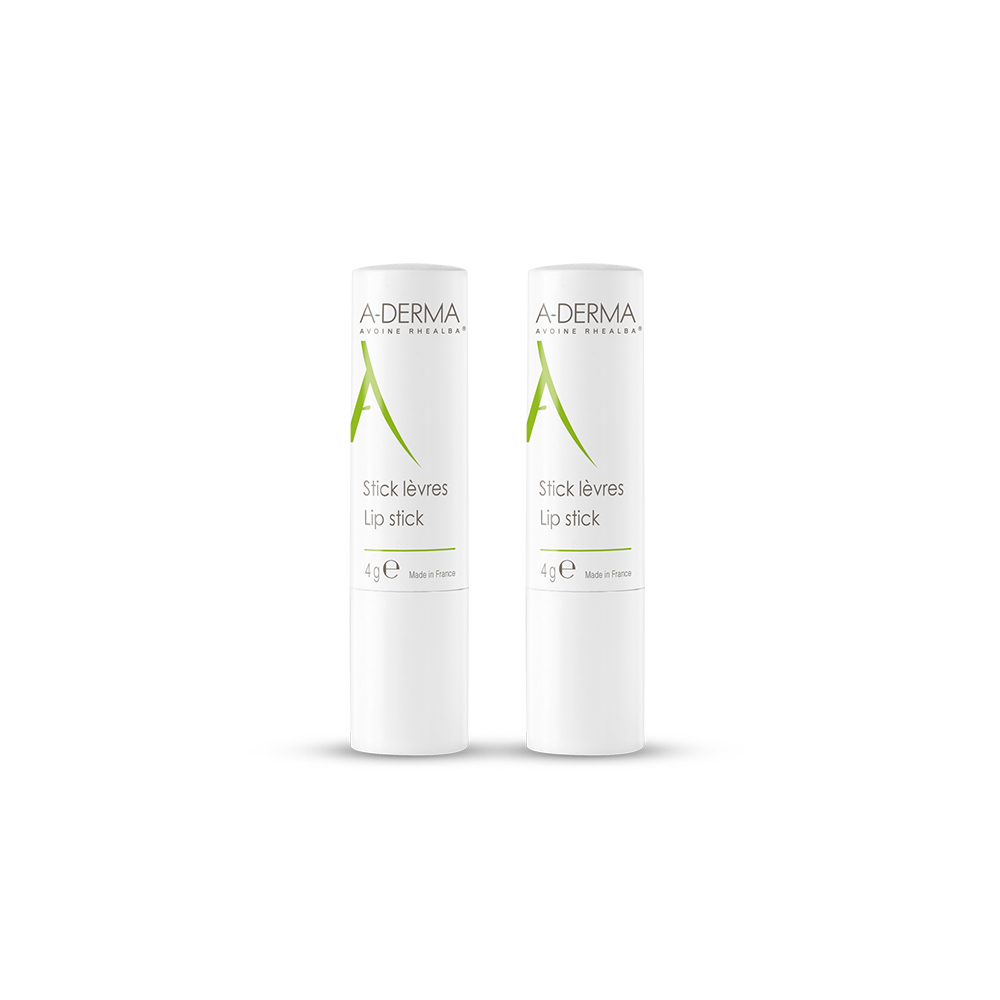 A-Derma Avena Rhealba Stick Labbra Duo 2x4g