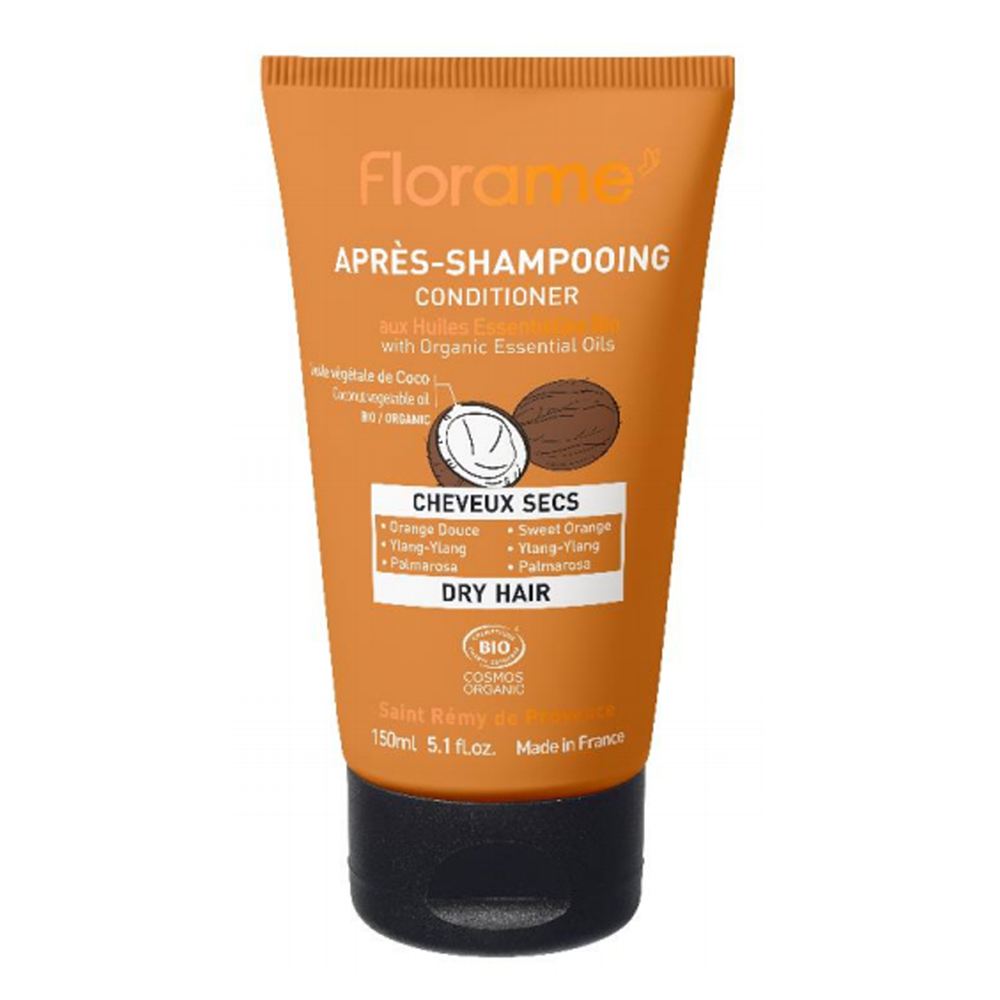 Florame Capelli secchi Condizionatore Con oli essenziali biologici 200 ml