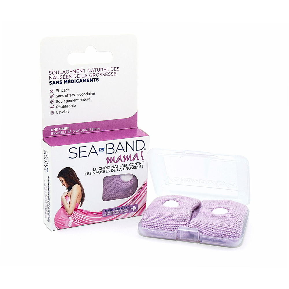 Seaband Bracelet di agopressione anti-nausea gravidanza 2 x