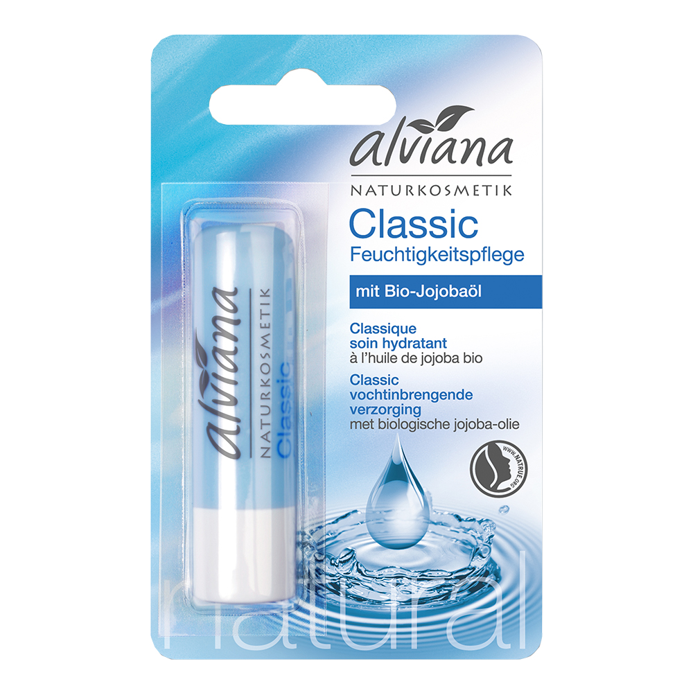 Alviana Balsamo labbra Classico all'Olio di Jojoba Idratante 4,5g