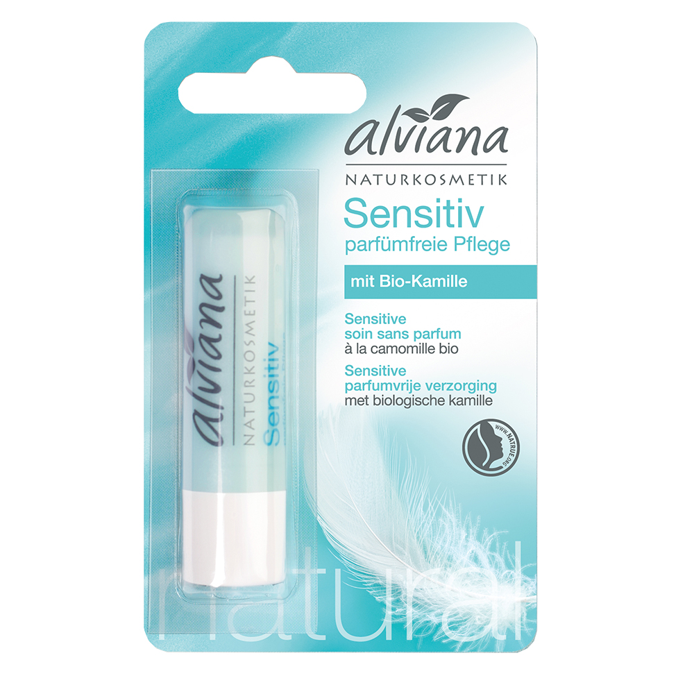 Alviana Sensitive Balsamo Labbra alla Camomilla non profumato 4,5g