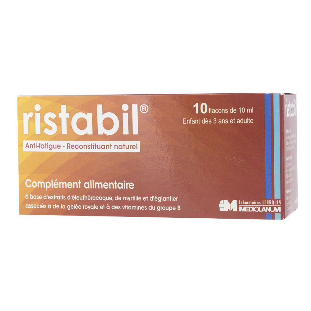 Idim Ristabil Anti-fatica 10 Bottiglie 10ml