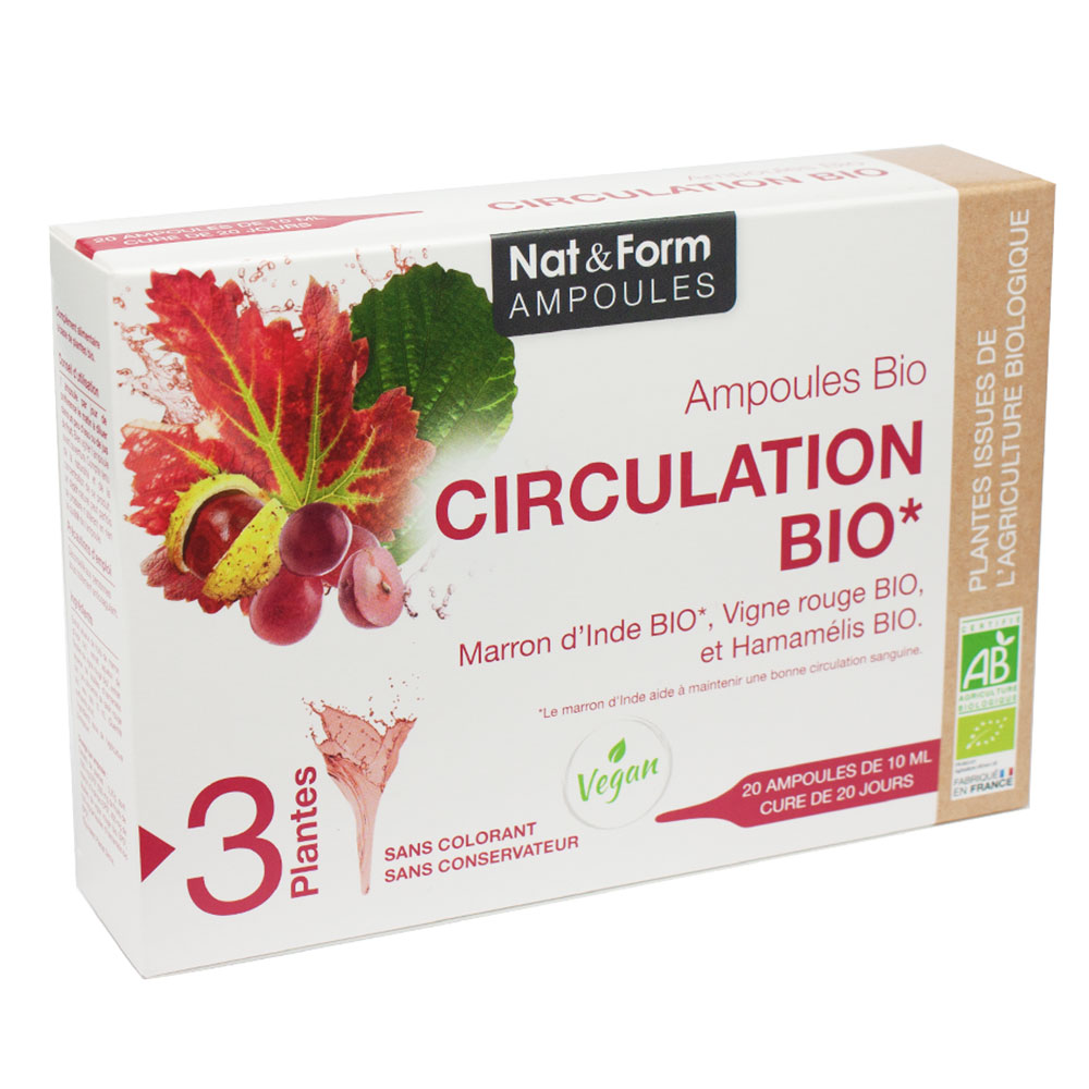 Nat&Form CIRCOLAZIONE BIO 20 fiale