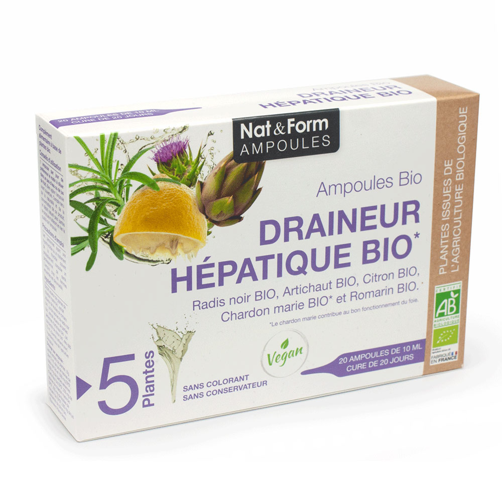 Nat&Form Drenante epatico bio 20 fiale