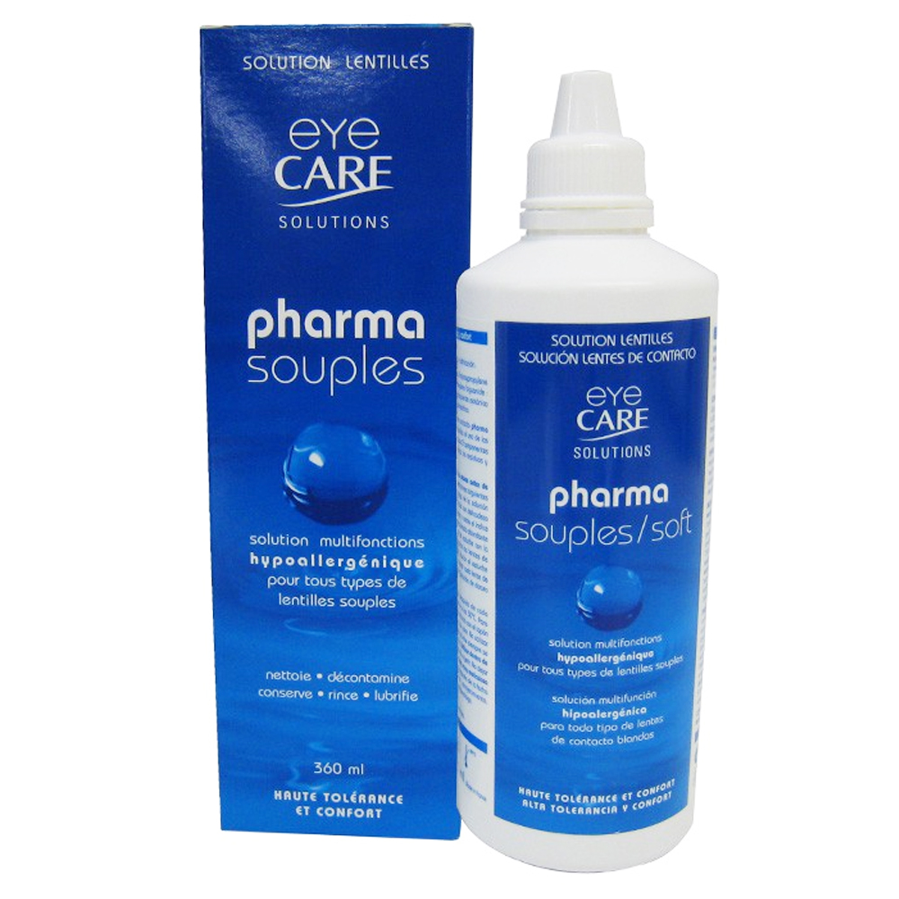 Eye Care Solution Soluzione detergente multifunzionale per lenti morbide 360 ml