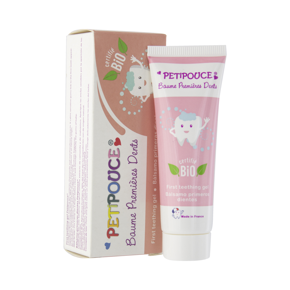 Estipharm Petipouce Balsamo biologico per i primi denti 30ml