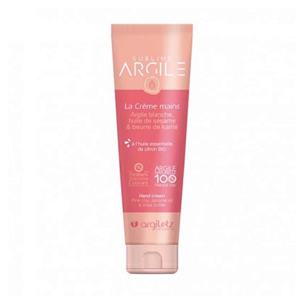 Argiletz Crema per le mani all'olio essenziale di Limone Bio 50 ml