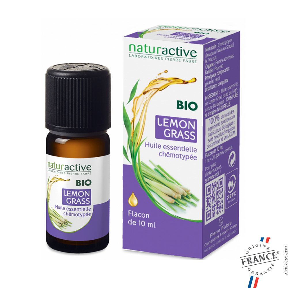 Naturactive Olio essenziale Lemongrass bio 10 ml