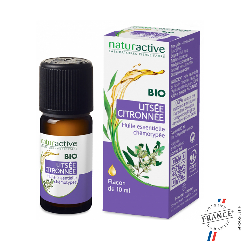 Naturactive Olio essenziale Litsea Citriodora bio 10 ml