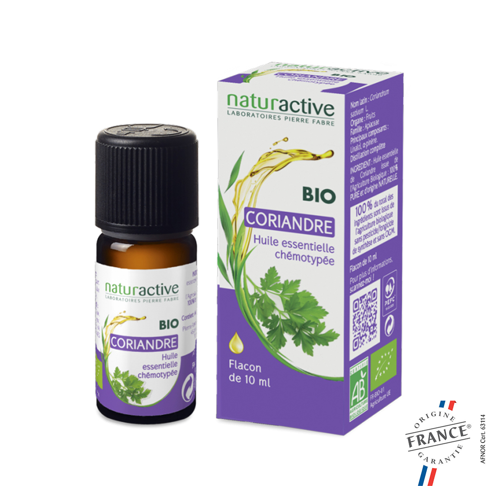 Naturactive Olio essenziale di coriandolo biologico 10ml