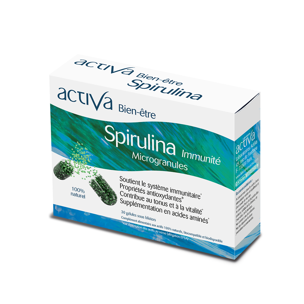 Activa Bien Etre Spirulina 30 Geluli