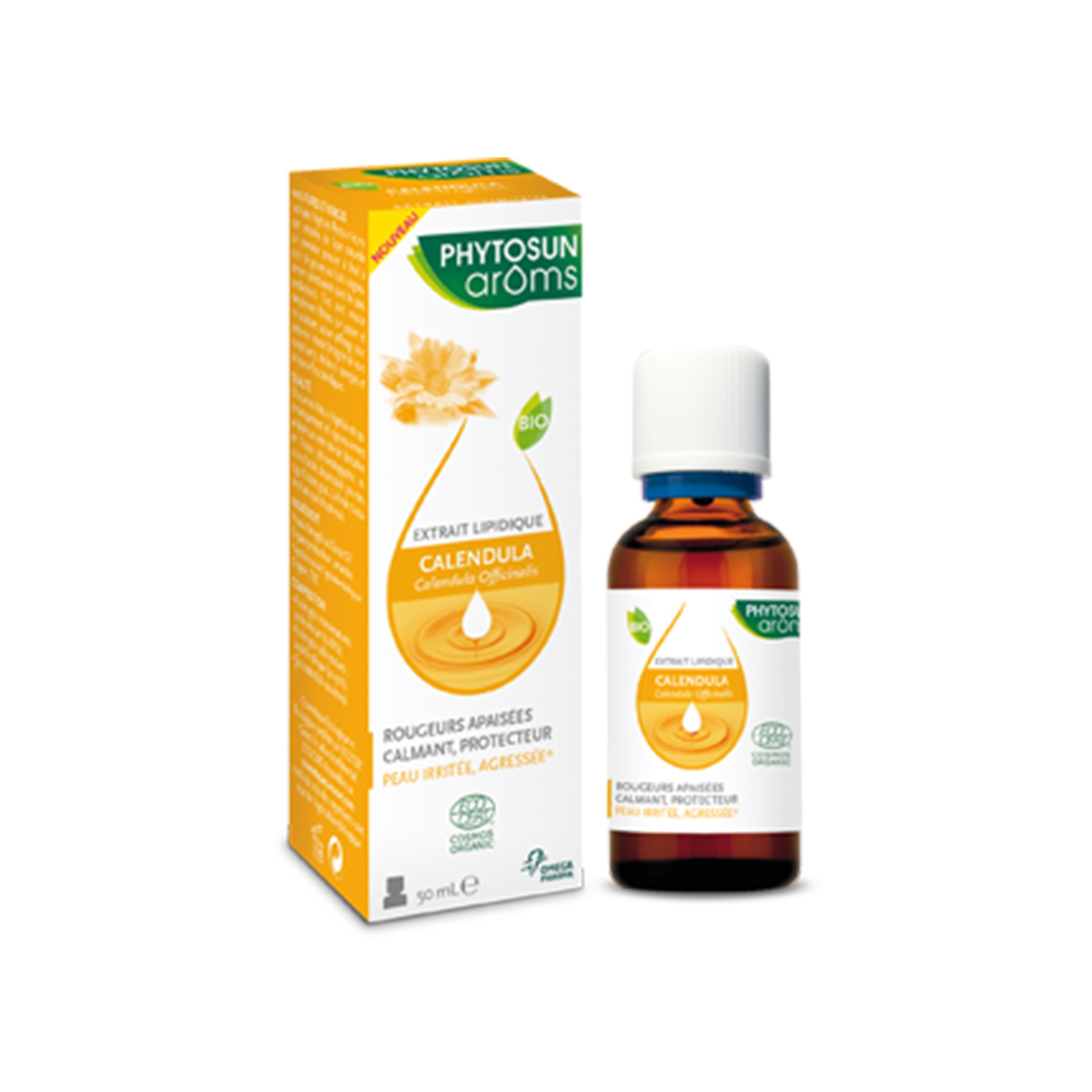 Phytosun Aroms Aromi Extrait Lipidique Bio Calendula 50 ml