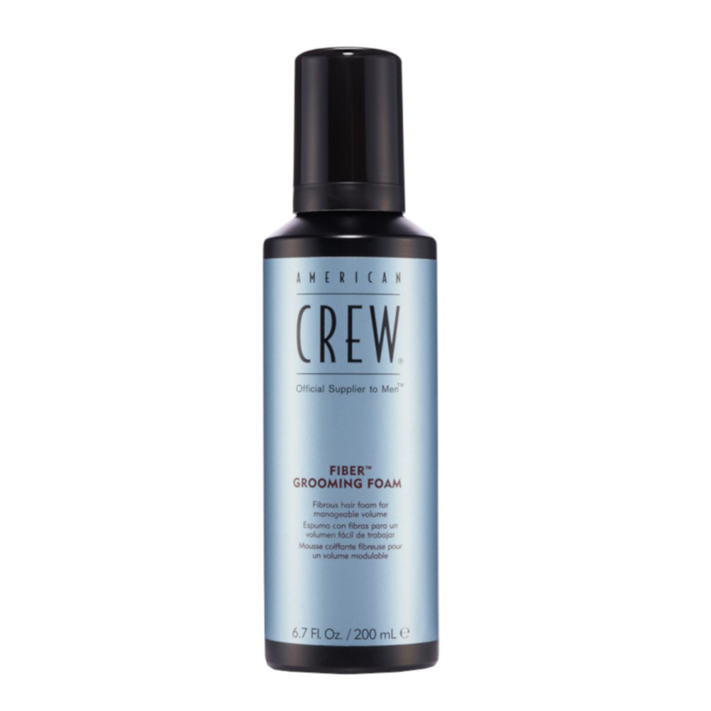 American Crew Mousse Coiffante Fibreuse Pour Un Volume Modulable Fiber Grooming Foam 200 ml