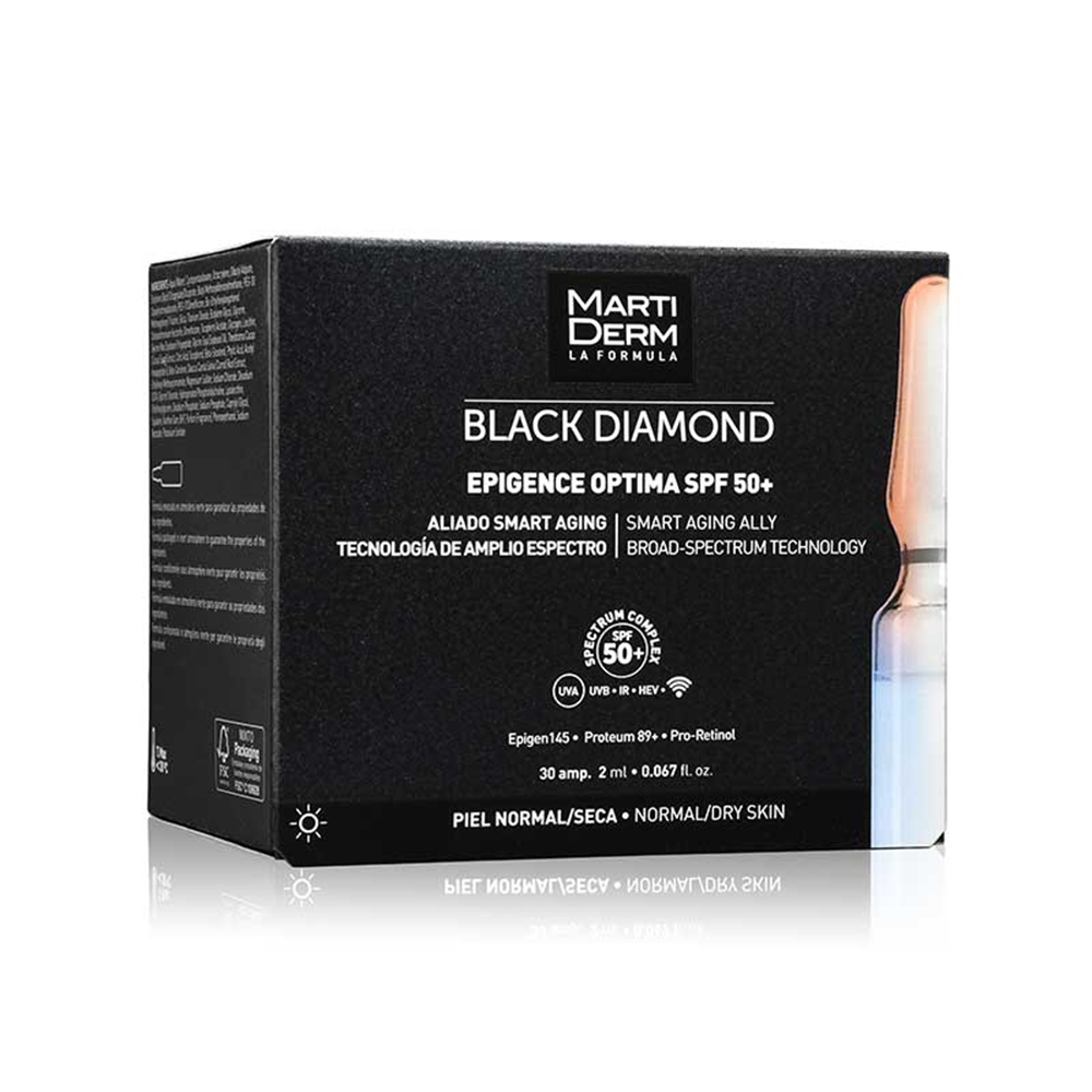Martiderm Black Diamond Epigence Optima Spf50+ 30 fiale