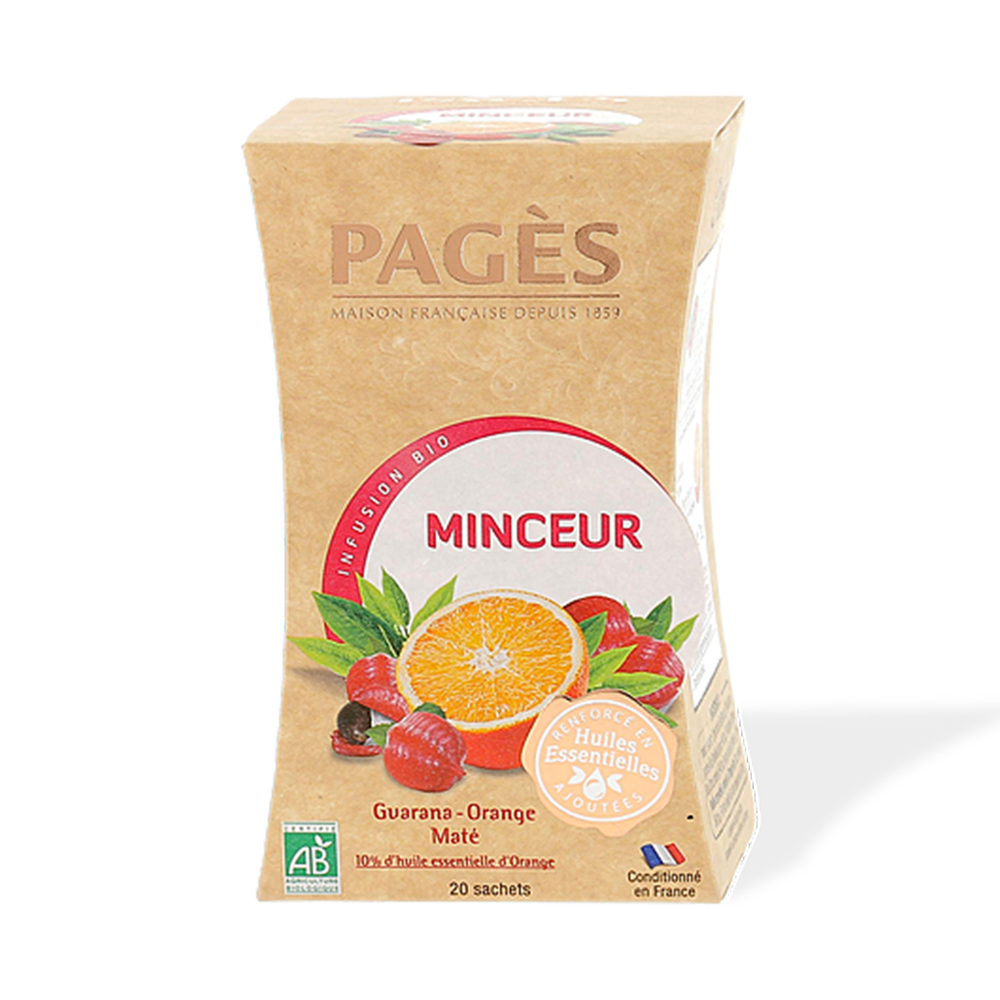 Pagès Infusion Minceur Bio 20 Bustine