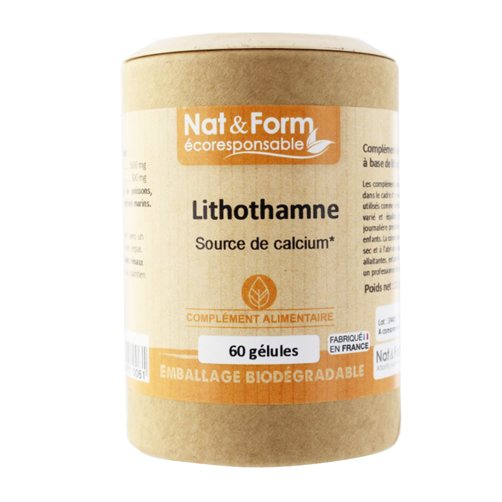 Nat&Form Lithothamnion 60 Geluli Ecoresponsabili Nat&amp;Form