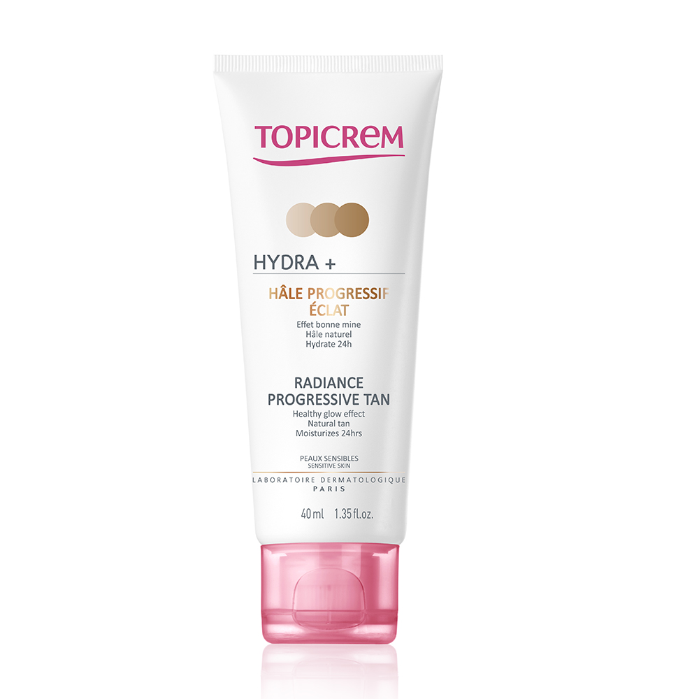 Topicrem Hydra+ Crema viso abbronzatura progressiva 40ml