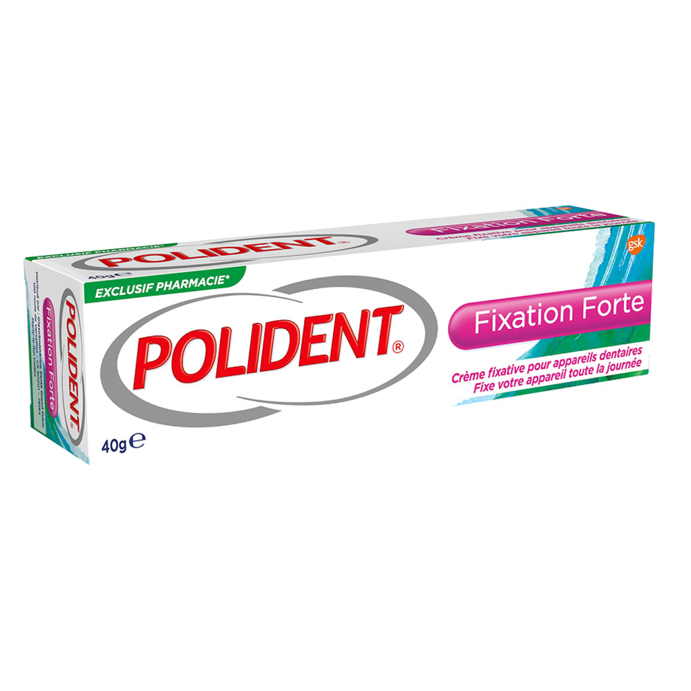 Polident Crema fissativa per apparecchi odontoiatrici Fissazione forte 40g