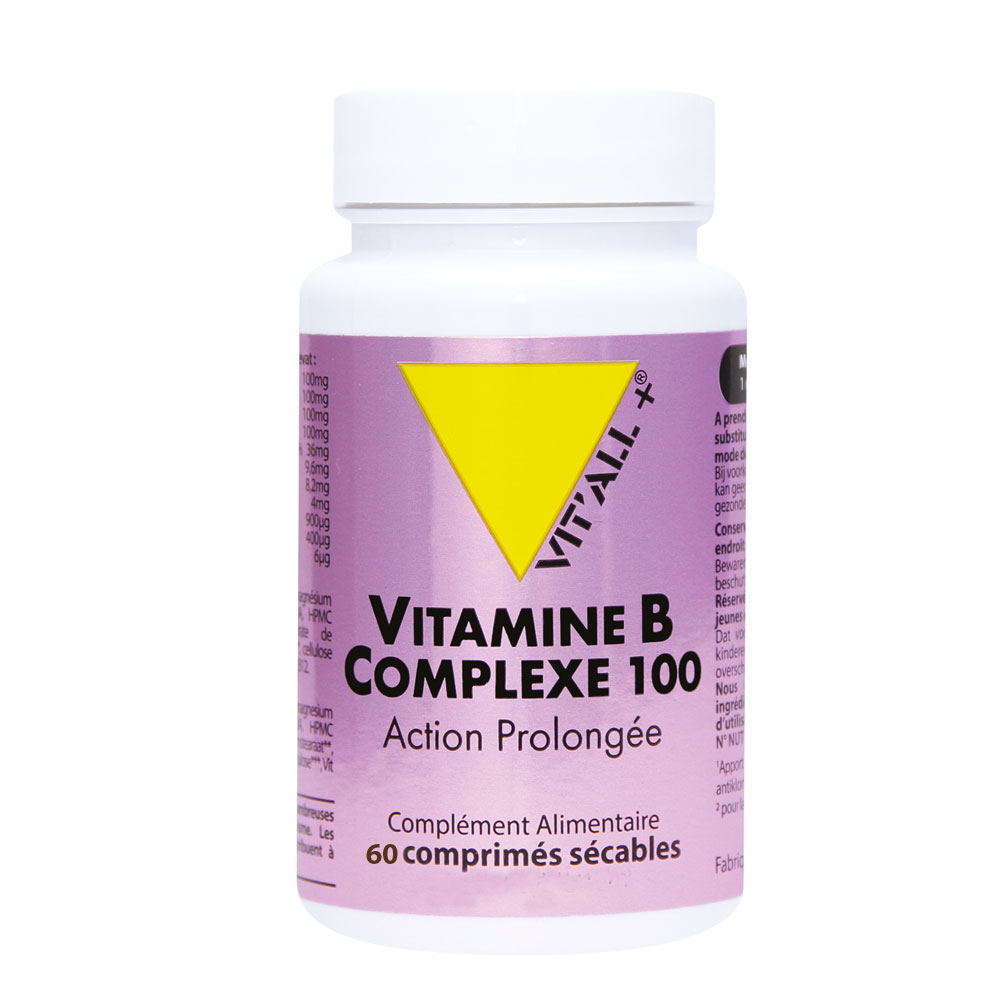 Vit'All+ Complesso vitaminico B a rilascio prolungato 60 compresse