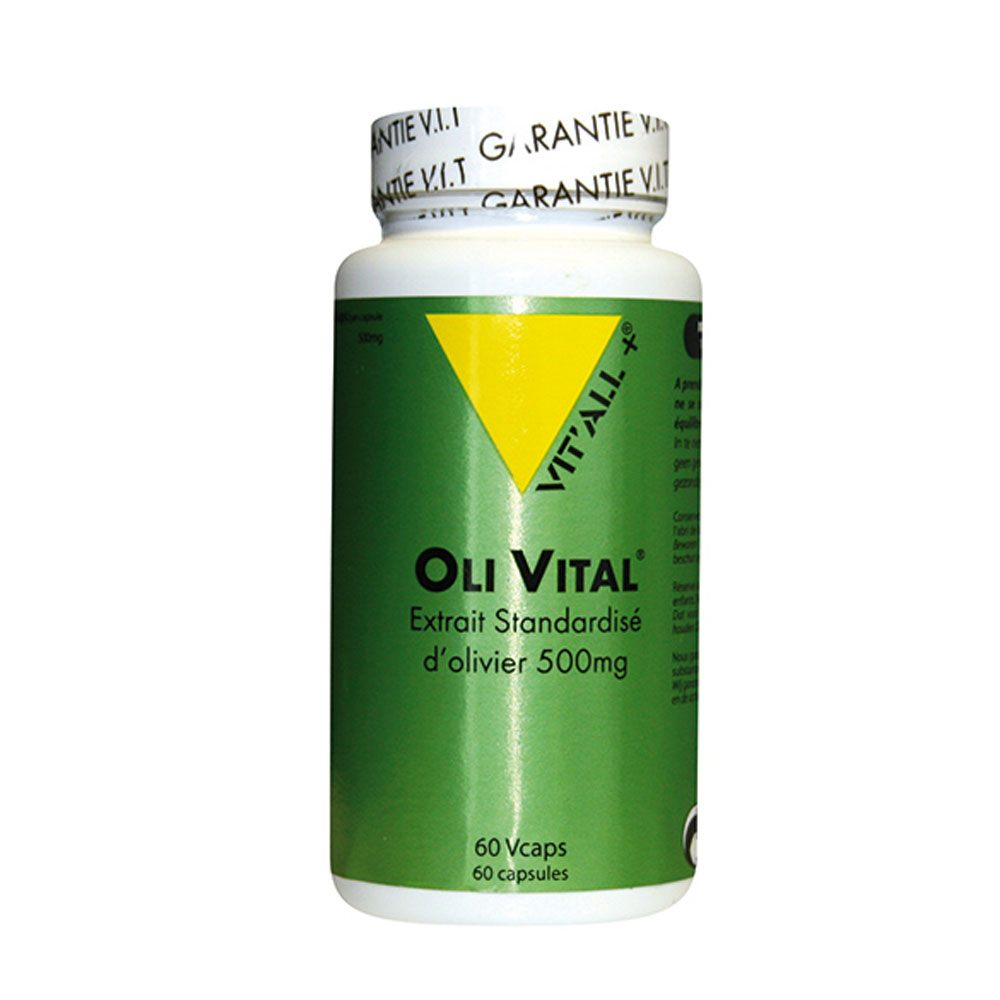 Vit'All+ Estratto standardizzato d'olivo 500 mg 60 capsule