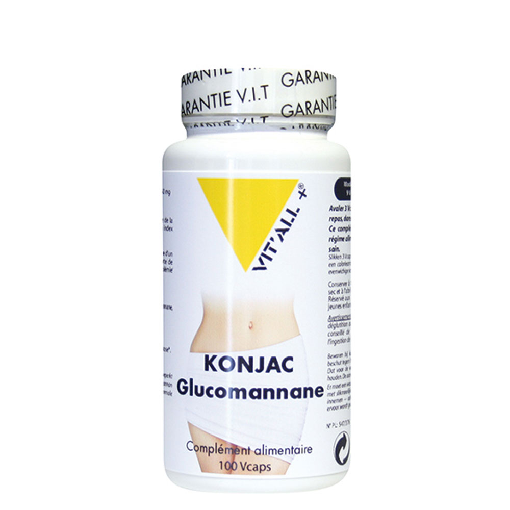Vit'All+ Glucomannano di Konjac 500 mg 100 capsule