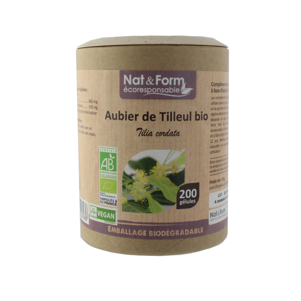 Nat&Form Alburno di tiglio Bio x 200 capsule