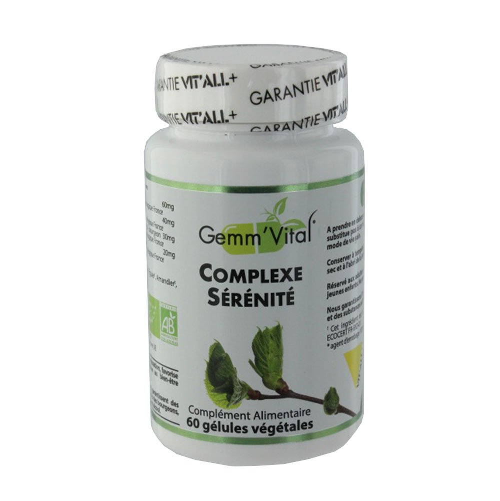 Vit'All+ Complesso organico Serenite 60 capsule