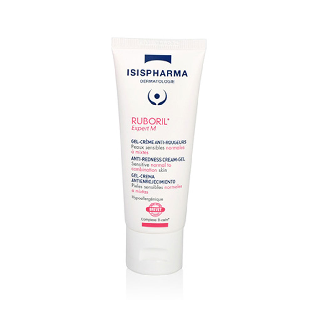 Isispharma Ruboril Expert M Crema Gel Anti-Rossore per Pelle Sensibile da Normale a Combinata 30ml