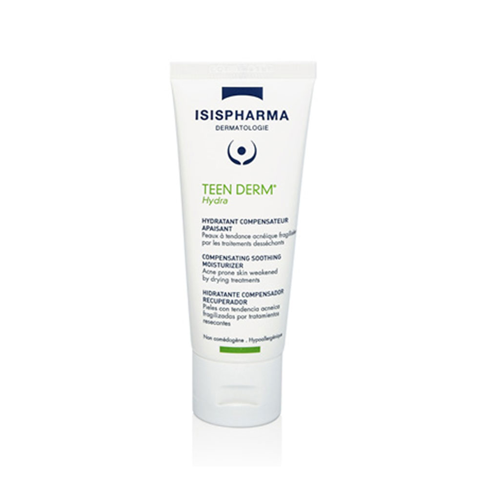 Isispharma Teen Derm Hydra Idratante Compensante Lenitivo per pelli a tendenza acneica 40 ml