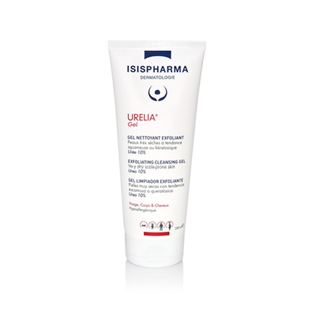 Isispharma Urelia Gel Detergente Esfoliante Tres Seches N.A Tendance Atopique 200 ml