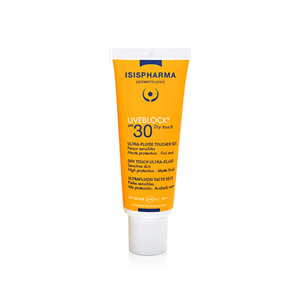 Isispharma Uveblock Ultra fluido tocco secco Spf30+ 40 ml