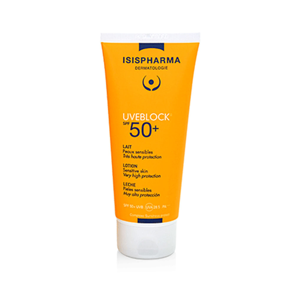 Isispharma Uveblock Latte ad altissima protezione Spf50+ Pelle Sensibile 100ml