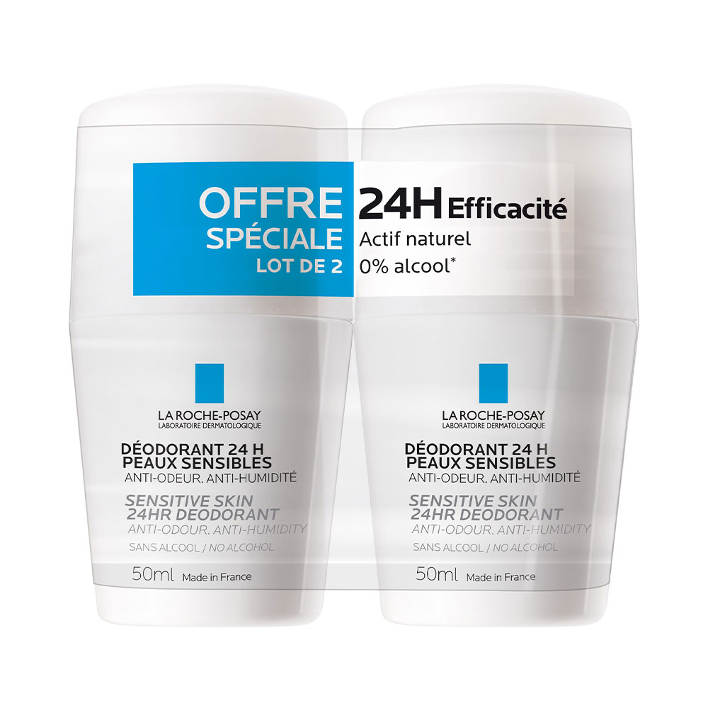La Roche-Posay Deodoranti fisiologici Deodorante Fisiologico 24h Roll-on 2x50ml