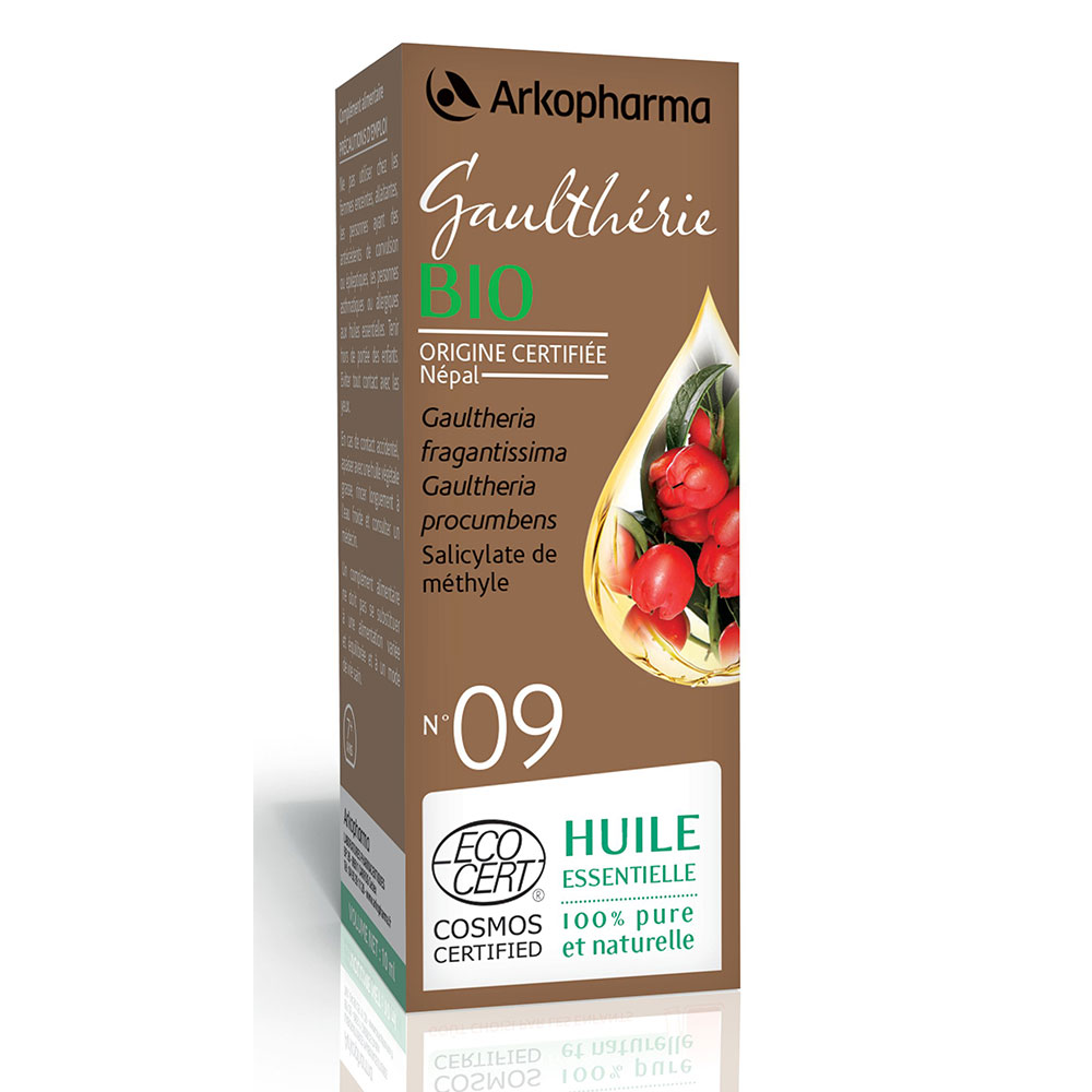 Arkopharma Arkoessentiel Olio essenziale n°9 Gaultheria wintergreen 10 ml