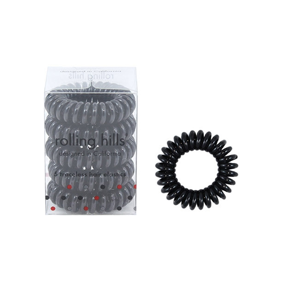 Rolling Hills Elastico per Capelli Invisible X5