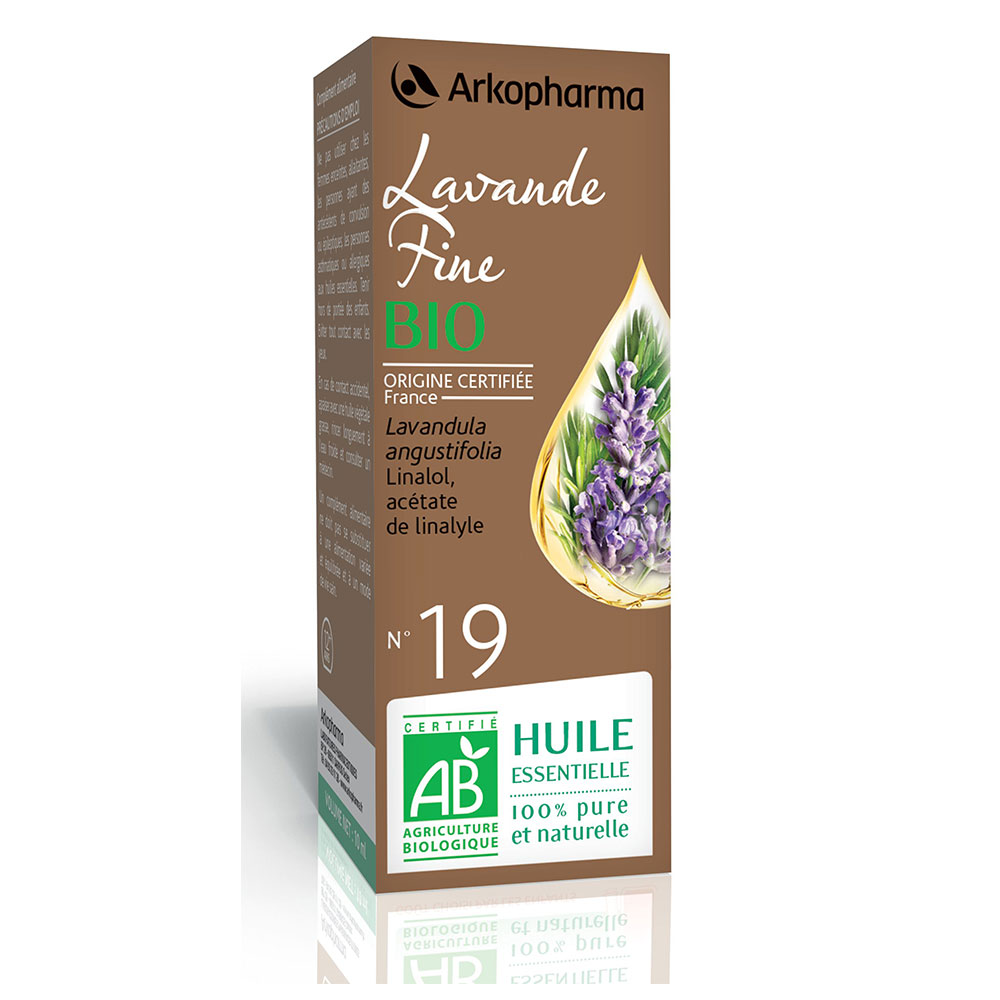 Arkopharma Olfae Huile essentielle N°19 lavanda fine bio (Lavandula Angustifolia) 10 ml
