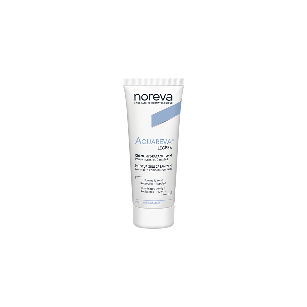 Noreva Aquareva Crema idratante 24h Texture leggera 40ml