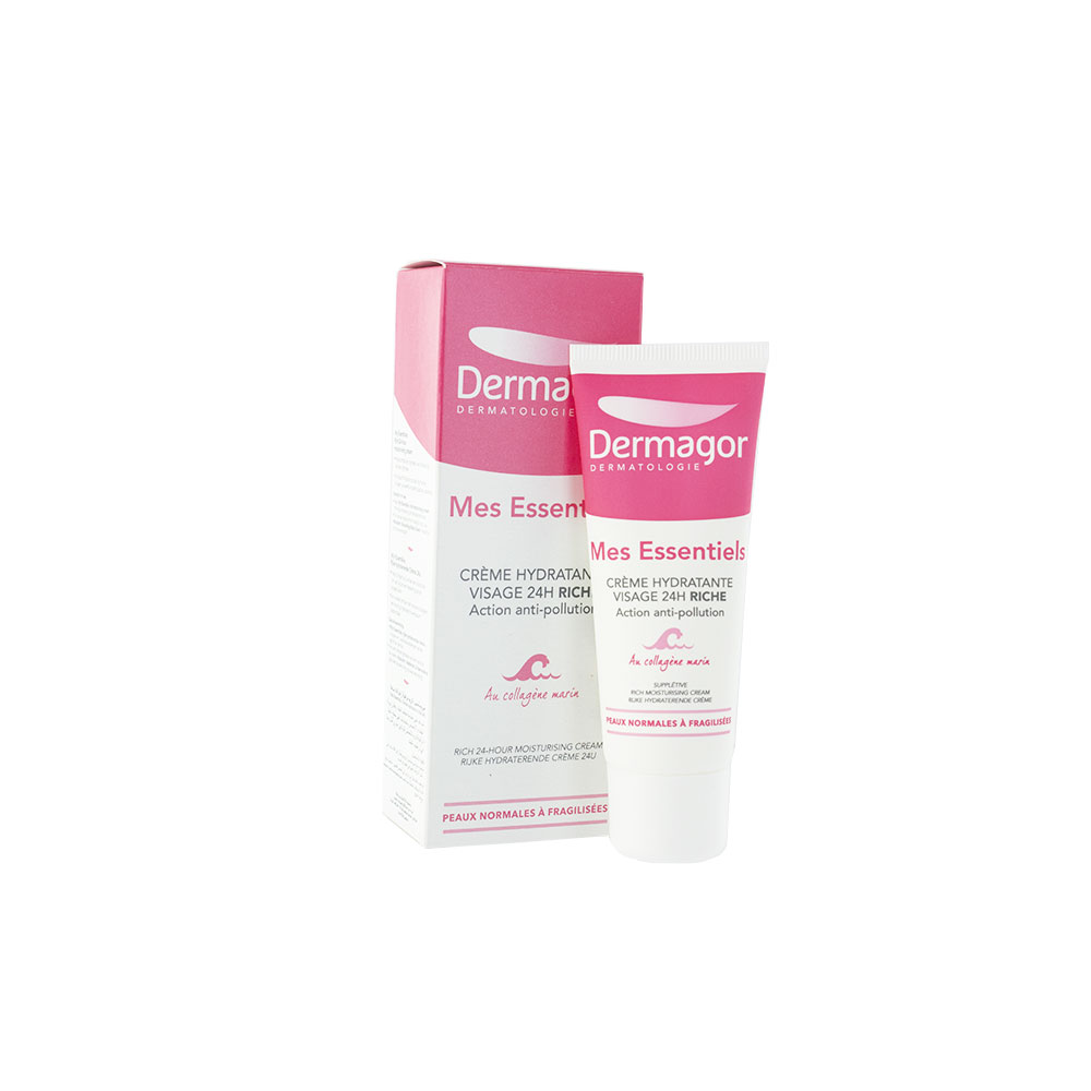 Dermagor Gli indispensabili Crema Idratante Viso 24 ore Ricca 40ml