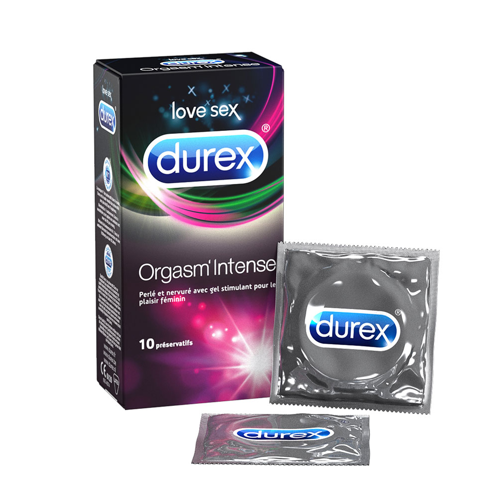 Durex Orgasm'Intense Preservativi 10 pezzi