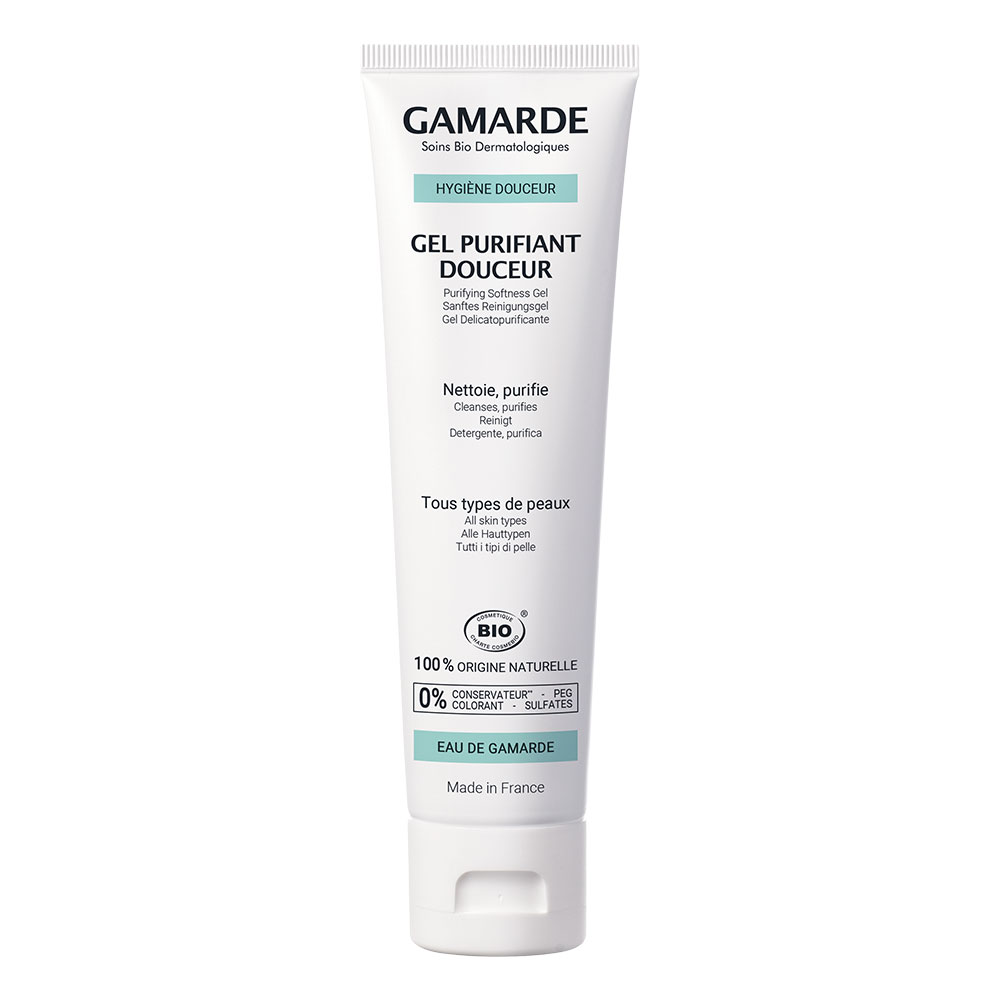 Gamarde Gel purificante Delicatezza Bio per tutti i tipi di pelle 100g