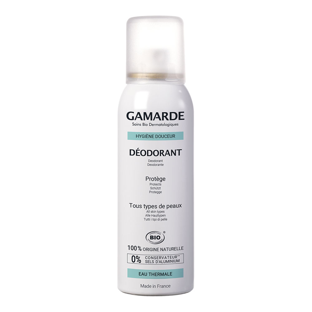 Gamarde Deodorante Spray Igiene Delicatezza per Pelle Sensibile e Reattiva 100ml