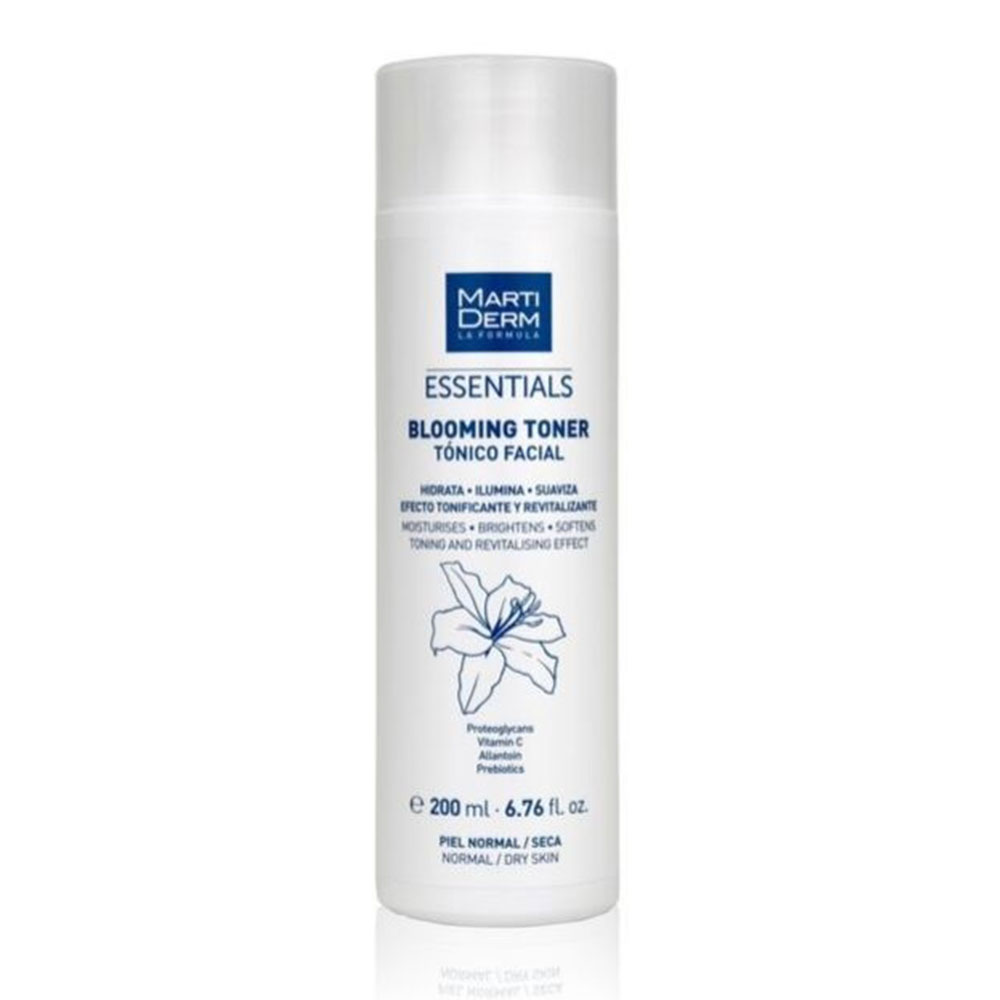 Martiderm Essentials Tonico Viso Blooming Toner Pelli normali a secche 200ml