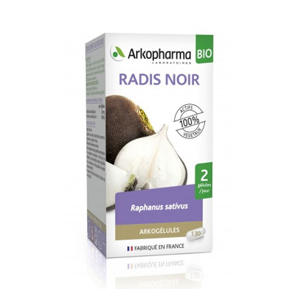 Arkopharma Arkocapsule Ravanello nero biologico 130 capsule