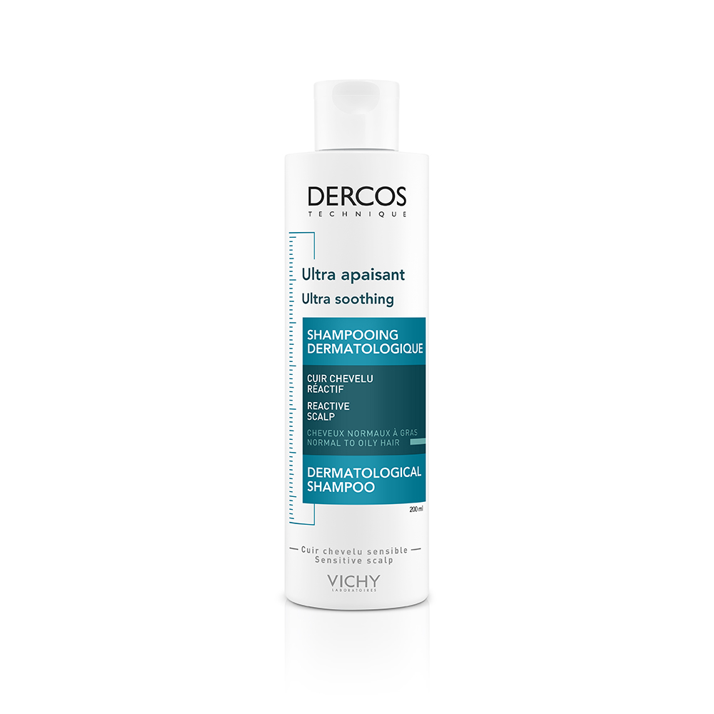 Vichy Dercos Shampoo lenitivo ultra per capelli normali a grassi 200 ml