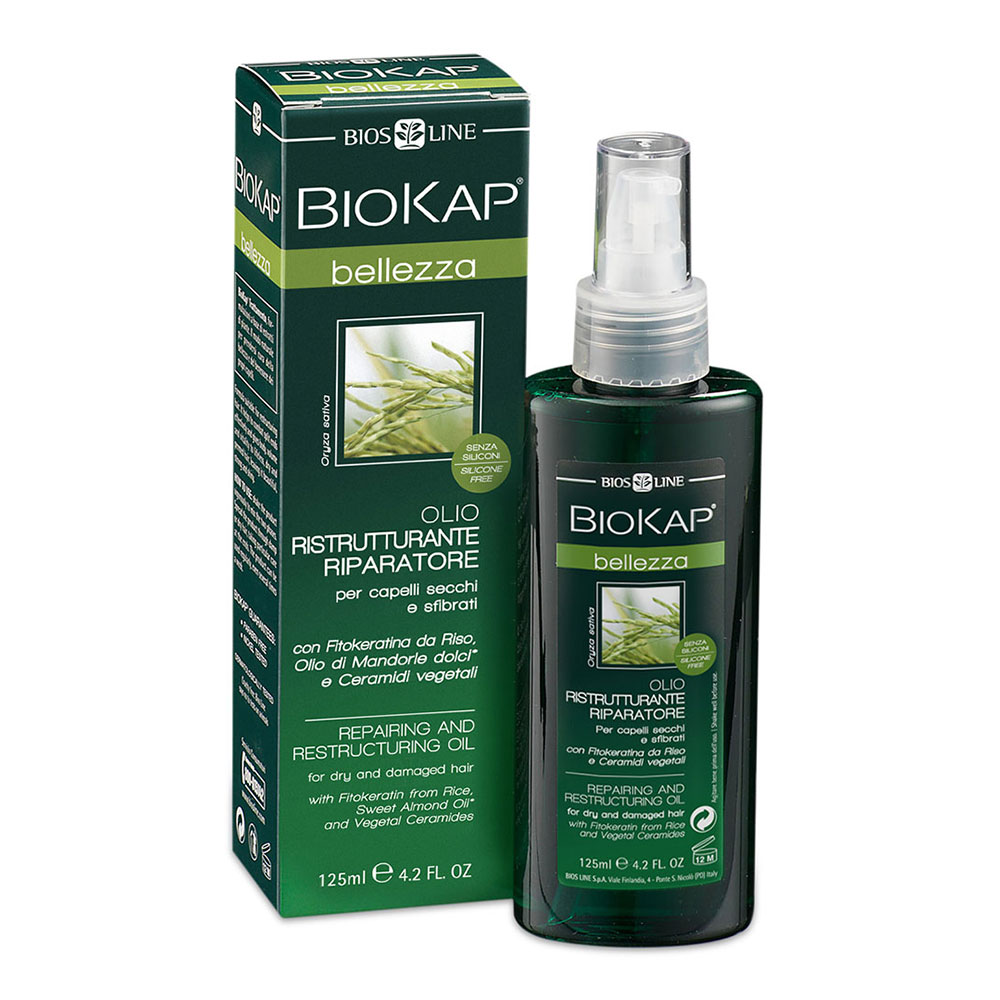 Biokap Belleza olio ristrutturante biphasico per capelli 125 ml